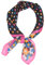 FAIRYGATE Chiffon Schal Seidentuch Damen Bandana Kopftuch Mädchen Sommer Haarband Herren Halstuch Motorrad Seiden Haargummi Seidenschal Damen Multifunktionstuch DA2723