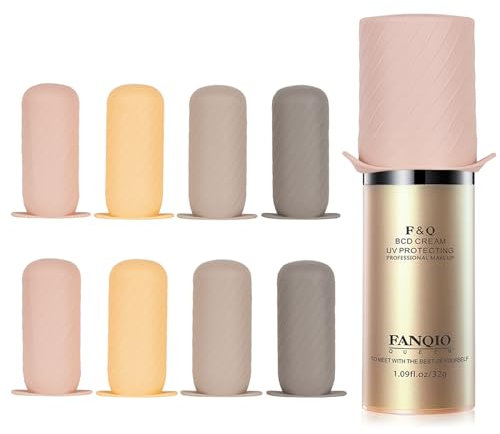 Mrsdry Bottle Covers for Travel, Leak Proofing, Travel Size Container Silicone Toiletry Sleeves, Leak Locks Travel Accessories for Shampoo Wash Body Bottles and Other Beauty and Personal Care(8pcs)