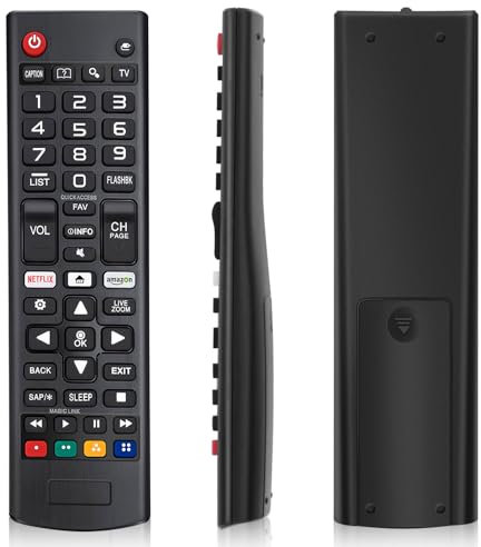 ZUOQIANG Telecomando universale per LG Smart TV, AKB75095307 Telecomando per TV LG senza necessità di configurazione, Nuovo Sostituzione Telecomando
