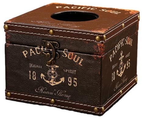 Taschentücher Boxretro-Taschentuchbox Europäische Taschentuchbox Im Britischen Stil Nostalgische Mode-Seidenpapierbox
