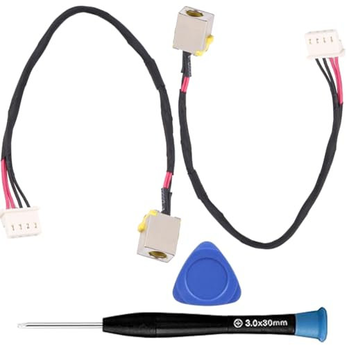 ZHUROUPU DC Power Jack Kabel Ladeanschluss Ersatz für Acer Aspire E5-532 E5-774 E5-522 E5-532T E5-553 E5-573 E5-522G E5-532G E5-573TG V3-574 V3-574TG F5-573 F5-573G DD0ZRKAD000 DD0ZAAAD000
