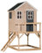 Wendi Toys M21G, Baumhaus Garten Kinder mit 90 cm Plattform, Grau, FSC-zertifiziertes Holz, 167 x 197 x 242 cm – Spielhaus Kinder Outdoor, Spielgerät für Gartenabenteuer