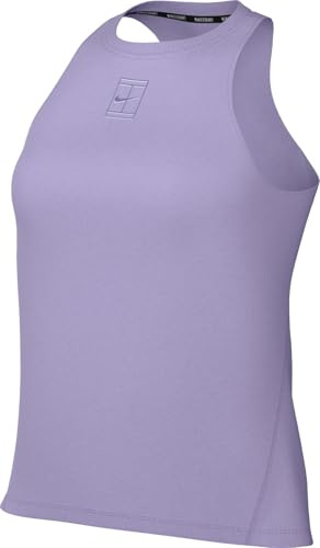 Nike Nikecourt Advantage Dri-Fit Tennis-Tanktop (Damen), Hydrangeas/Hydrangeas, FZ6657-515, M