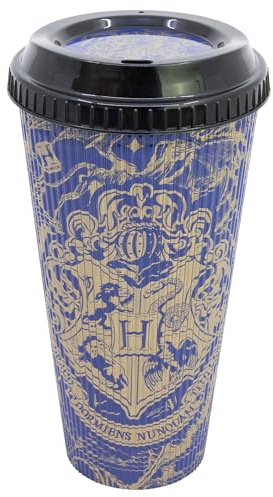 Stor Harry Potter Kaffeebecher to go 790ml - Wiederverwendbarer Thermobecher mit Auslaufsicherem Deckel, BPA-frei Polypropylen, Fur Heisse und Kalte Getranke