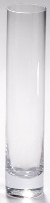 Sandra Rich Glasvase Blumenvase SOLIFLEUR H. 25cm D. 5cm rund transparent