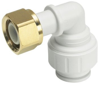 John Guest Speedfit PEMBTC1514 15 mm x 1/2 inch BSP Bent Tap Connector