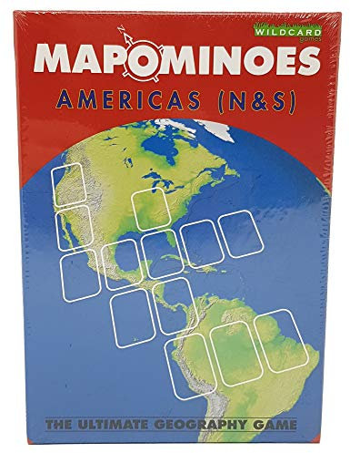 Wild Card Games Mapominoes Americas (North & South)