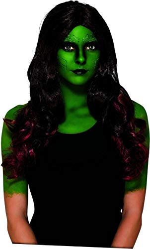 Guardians Of The Galaxy Marvel Gamora Adult Costume Wig