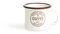 Excelsa Premium Quality Mug, Ferro Smaltato, Crema, 6 Centimeters cm