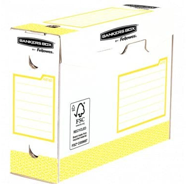 Bankers Box 4474202 Heavy Duty A4+, 100 mm, Gelb, 20 Stück