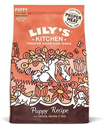 Lily's Kitchen Chicken and Salmon Complete Dry Puppy Dog Food, 2.5 kg
