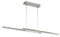 EGLO connect LED Pendelleuchte Fraioli-C, 2 flammige Hängelampe, Hängeleuchte aus Aluminium und Kunststoff in Nickel-Matt, Weiß, Farbtemperaturwechsel (warm, neutral, kalt), RGB, dimmbar, L 105,5 cm