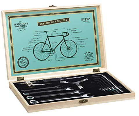 Gentlemen's Hardware Bicycle Tool Kit Werkzeugset, braun, Default Title