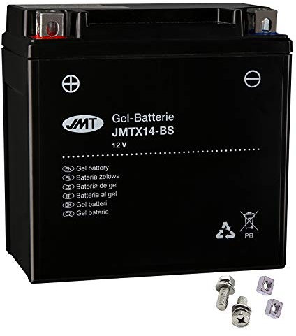 YTX14-BS Gel Batterie für R 1200 NineT ABS Baujahr 2013-2017 von JMT