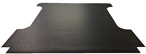 Pickupmatte Antirutschmatte für Dodge Ram 1500, 4. oder 5. Gen. (166 cm Länge), Schwarz, Kunststoff, Fahrzeugspezifische Passform, LKW, Rear Outer, 5 feet Breite