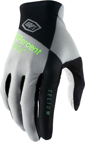 100% Celium Handschuhe grau/grün Handschuhgröße L 2021 Fahrradhandschuhe