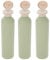 minkissy Empty Shampoo Bottles Flip Cap Shower Gel Bottle Refillable Squeeze Containers for toiletries Shower Gel Lotions Cream Body Wash Conditioner 250ml 3pcs