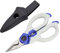 MichaelPro MP010025 6 Stainless Electrician Scissors | Heavy Duty Multi-Purpose Shears | Cuts Wires and Soft Cable, Protective Sheath Included