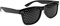 Suneast Rasterbrille Pinhole Glasses Schwarz Lochbrille Gitterbrille mit Faltbaren Bügeln für Augentraining zur Entspannung - Style 1