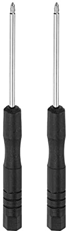 sourcing map 2 Stk Mini Tripunkt Schraubendreher 0,6mm Y-Kopf | Für die Reparatur von Uhren Brillen Elektronik