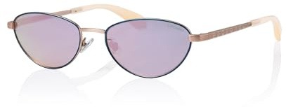 Superdry Women's Sunglasses SDS 5002 072 Rose Gold/Beige/Pink Mirror