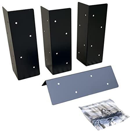 Selections Metal Raised Garden Vegetable Bed Corner Brackets (Pack of 4)