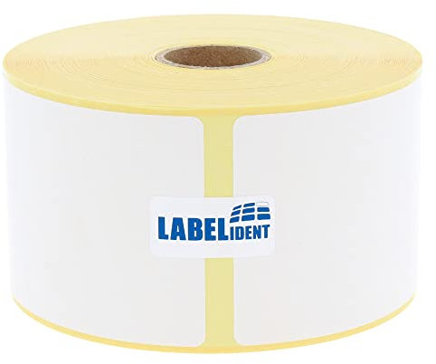 Zebra kompatible Thermoetiketten Top, Z-Select 2000D - 57,15 x 101,6 mm - formatgleich mit Zebra 800262-405 - 700 Etiketten für Zebra Drucker auf 25 mm Kern, selbstklebend