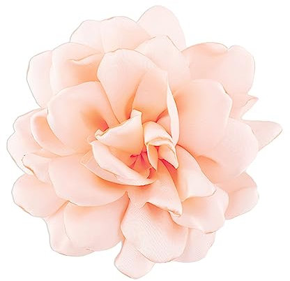 Broche en soie rose en tissu – Broche romantique en tissu rose et épingle à cheveux pour femme Accessoires de mode, as shown, Soie