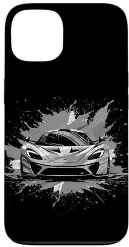 iPhone 13 Supercar Exotic Sports Car Concept Poster Style Boys Graphic Case