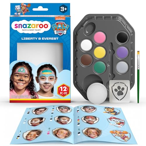 Snazaroo Set de maquillaje Paw Patrol Liberty & Everest