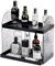 SLHEQING Organizer per trucchi, 2 ripiani organizzatore per profumi, organizzatore per la cura della pelle, per la camera da letto, bagno