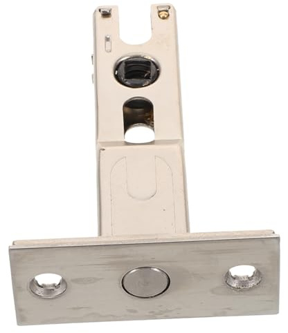 Chiavistello per Porta Cilindrico in Acciaio Inox, 6cm, Argento