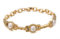 vissen Vergoldete Armband Damen Weiß Perlen Personalisiertes Goldene Klobiges Kette Zartes Modeschmuck Armband