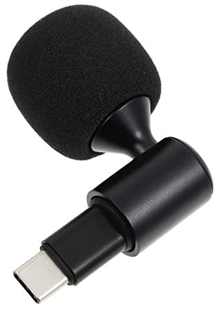 GLSTOY 1pieza Micrófono Type-c para Grabación Móviles Micrófono De Streaming Cubierta Esponjosa y Diseño Portátil para y Pc