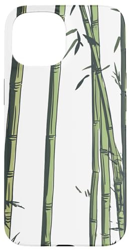 iPhone 15 Tranquil Bamboo Nature Botanical Case