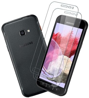 [2 Stück] für Folie Samsung Galaxy Xcover 4 Panzerglas, Displayschutz Samsung Xcover 4s Schutzfolie, Super Langlebig Einfache Installation Handyfolie Samsung Galaxy Xcover 4/4s Displayfolie