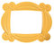 Handicraft - Cornice per spioncino con scritta Friends, decorazione per la casa
