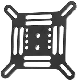 Aluminium Vesa Mount Adapter Platte V Lock Merkmal Für Monitore 1/4Thread Long Slot Für Die Schiebeanpassung
