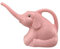 LOVIVER 1.8L Arrosage en Forme d'Éléphant, Plante Arroser avec Bec Long Anti-Éclaboussure, Arrosoir de Jardin en Plastique Léger avec Poignée Ergonomique, Idéal pour Jardin/Balcon, Style D, Rose