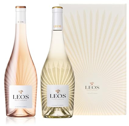 LEOS - Vin Rosé Cuvée Augusta - AOC Côte de Provence - Haut de Gamme et d'exception - 75cl (Coffret Duo)