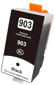903XL for HP 903XL 903 XL Tinte Patrone Kompatibel for HP903 Officejet Pro 6950 6960 6961 6963 6964 6965 6966 drucker(1pcs Black)