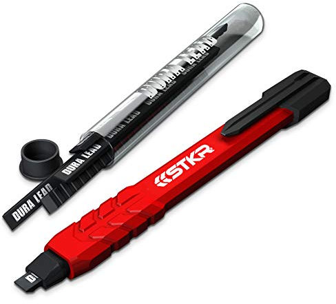 Striker Hand Tools 77629 Mechanical Carpenter Pencil, Red, 45 g (Pack of 1)