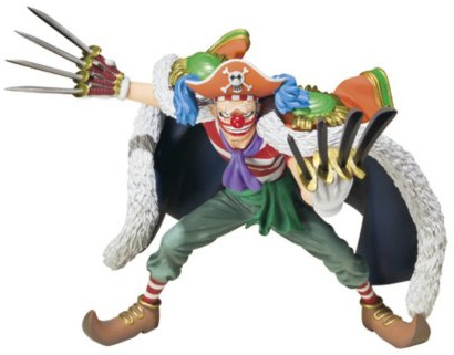 One Piece Figuarts Zero Figur / Statue: Buggy der Clown 15 cm