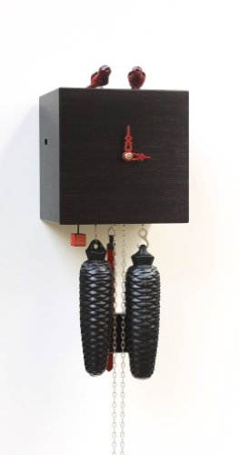 Rombach & Haas Moderne Kuckucksuhr 8 Tage Werk, Bambus