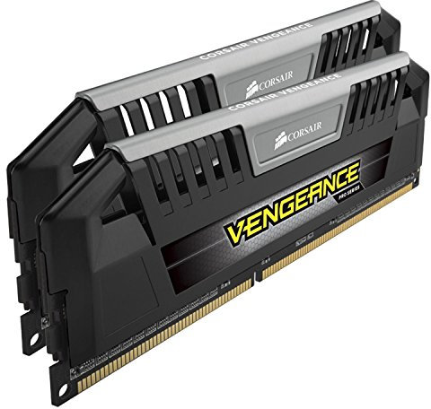 Corsair CMY16GX3M2A1600C9 Vengeance Pro Series 16GB (2x8GB) DDR3 1600Mhz CL9 XMP Performance Desktop Memory Kit Black
