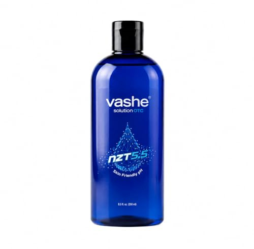 Vashe Wound Solution OTC | Pure Hypochlorous Acid-Preserved Wound Cleanser | Home Wound Care | Non-Cytotoxic and Skin-Neutral pH | 8.5 Fl Oz