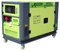 Varan Motors 92693 - Generador eléctrico diésel (silencioso, 10 kVA, 400 V, 230 V, 12 V, refrigerado por Agua)