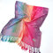 Lazzboy Frauen Lady Fashion Folk-custom Retro Quaste Schal Wrap Travel Schals Damen Pashmina Stola Für Schultertuch Eleganter Mit Floralem Muster In Vielen Farben(U)
