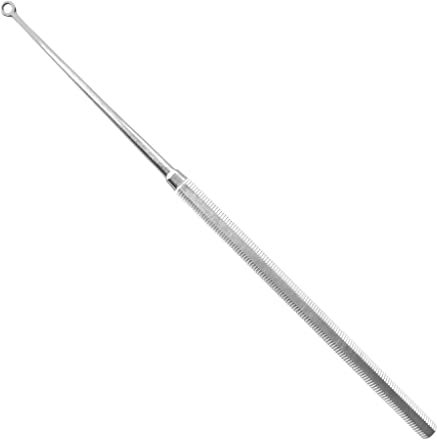 BeautyTools Blackhead Remover - Cuillère à comédons pour enlever les points noirs - Presse-comédons - Simple face (16,5 cm) (FC-2694)