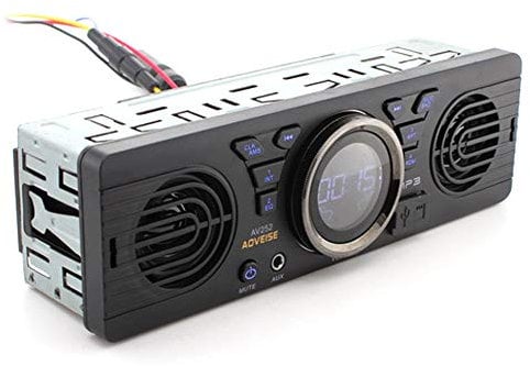 Goolsky 12,0 V Auto Sichere Digitale Speicherkarte MP3 Audio Elektro-Autoradio Mit Lautsprecher BT Host-Lautsprecher